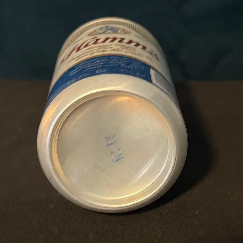 Hamm's Beer aluminum pull-tab tin vintage beer can
